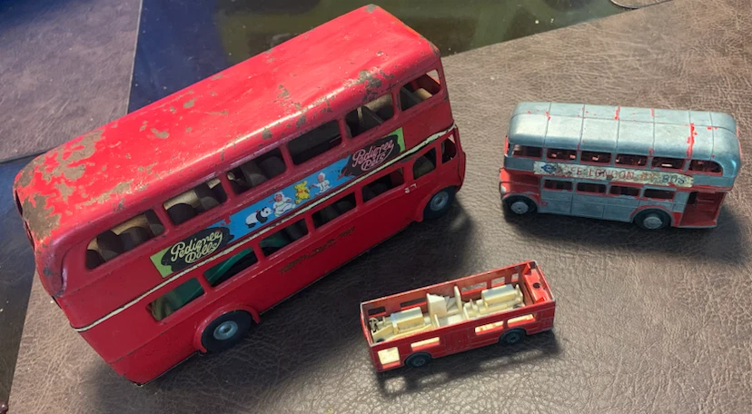 Vintage London Bus Toy Collection - photo 2