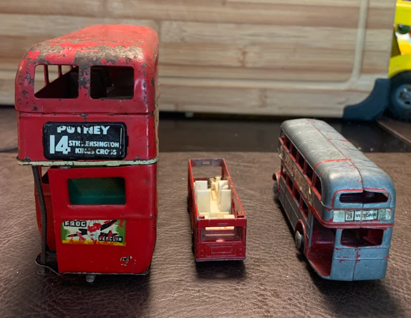 Vintage London Bus Toy Collection - photo 3