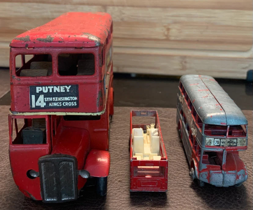 Vintage London Bus Toy Collection - photo 4
