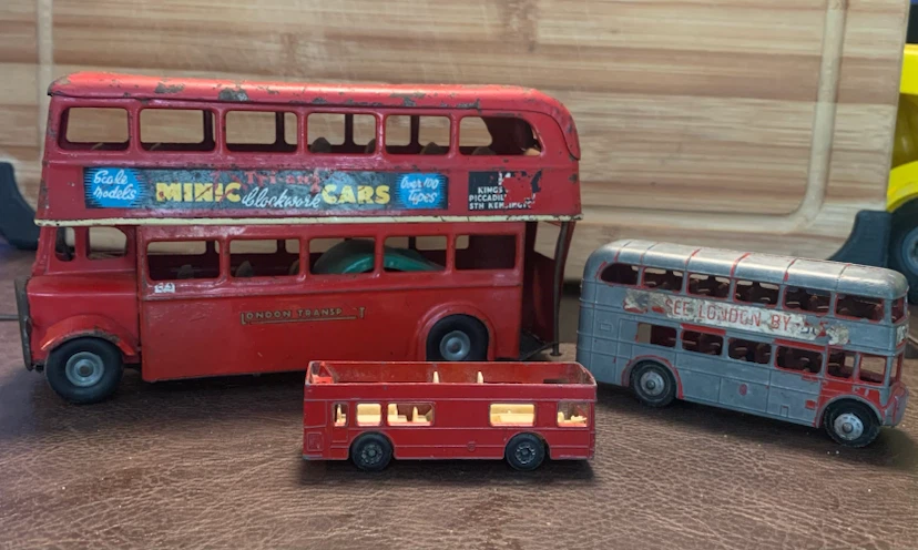 Vintage London Bus Toy Collection - photo 5