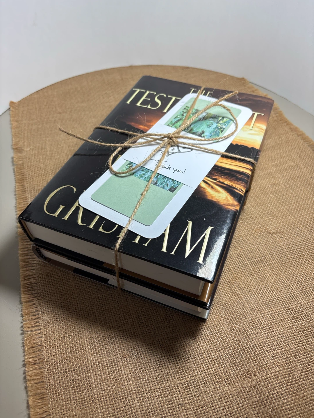 Two John Grisham Hardcover Novels