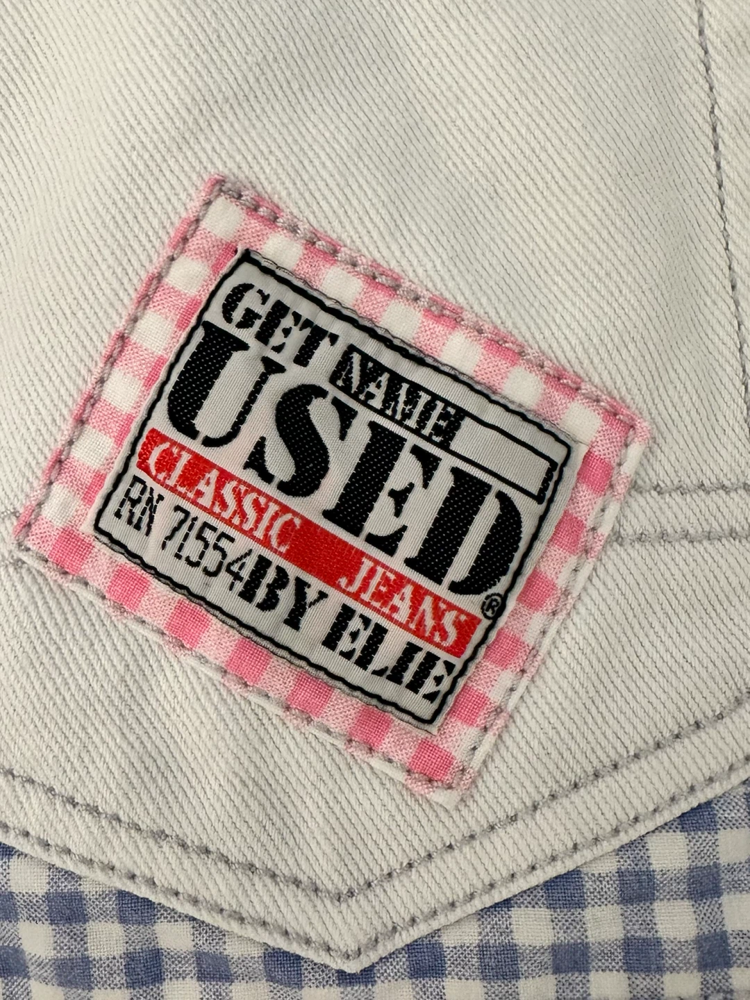 Get Used By Elie Vintage Denim Overalls - photo 5