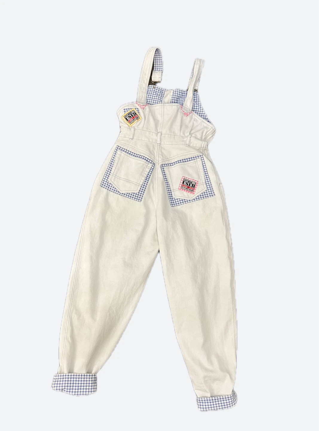 Get Used By Elie Vintage Denim Overalls - photo 2
