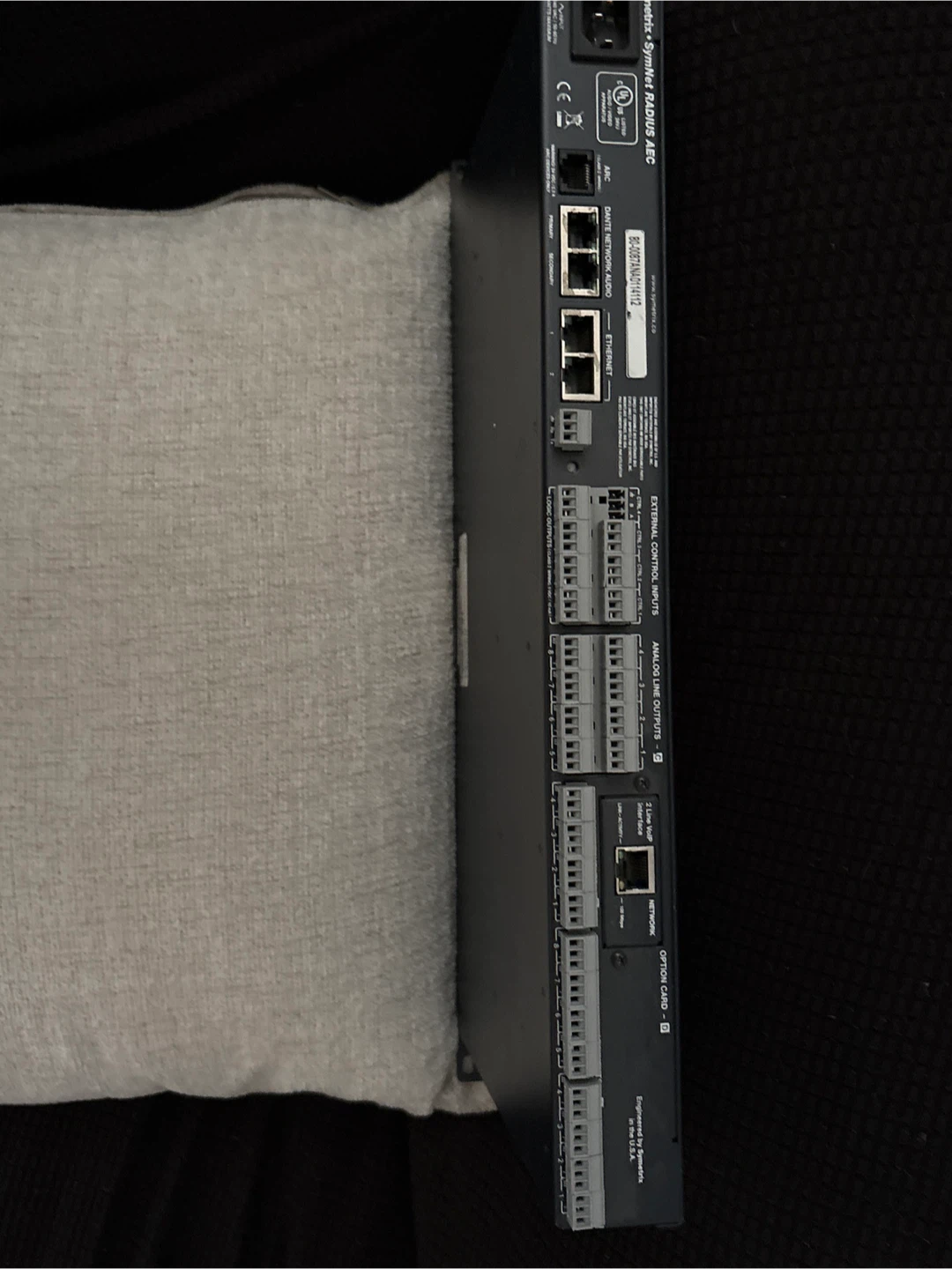 Brainstorm SR-26 and Symetrix Radius AEC - photo 2