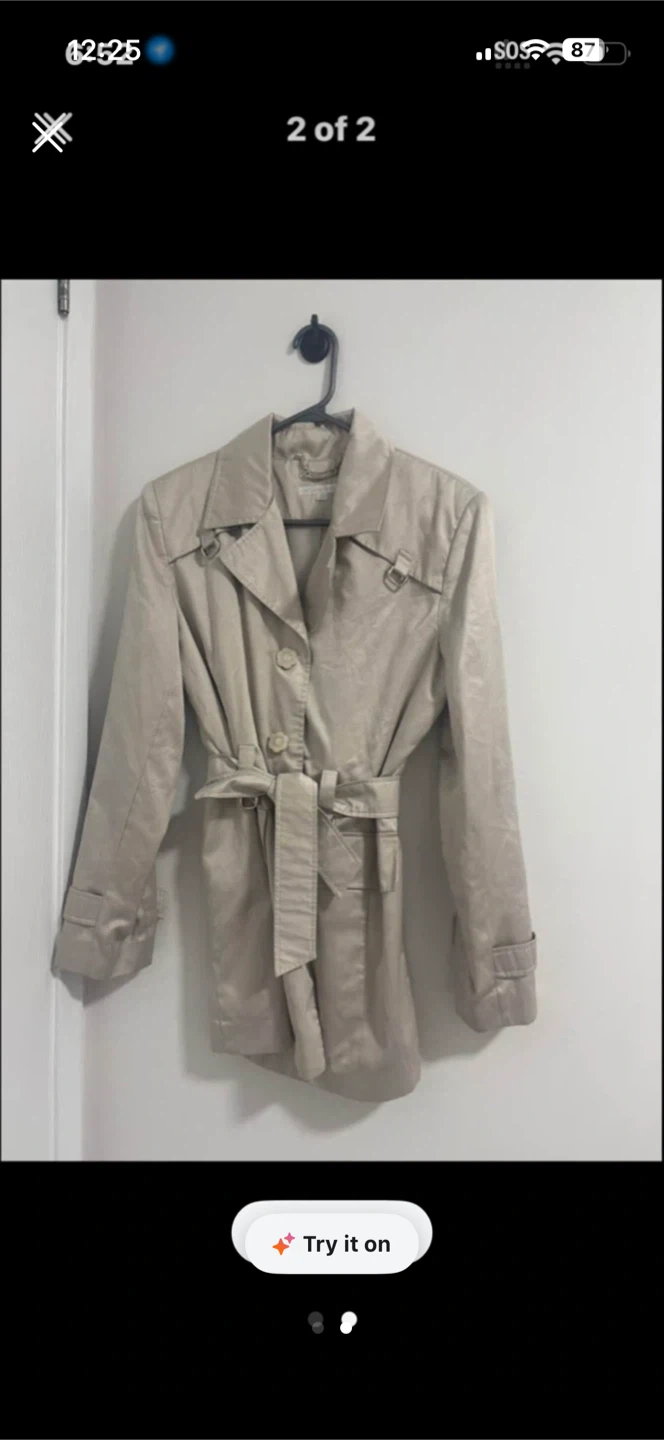 Beige Trench Coat