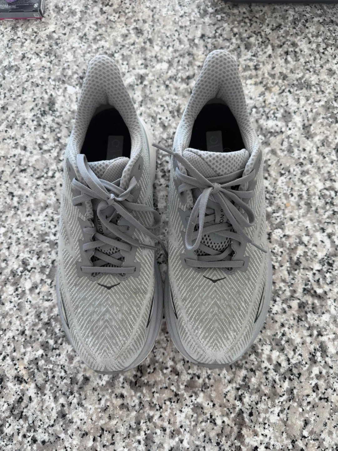 Hoka Clifton 9 Running Shoes Grey