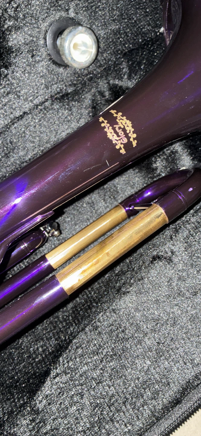 Glory Purple Trumpet with Case - photo 3