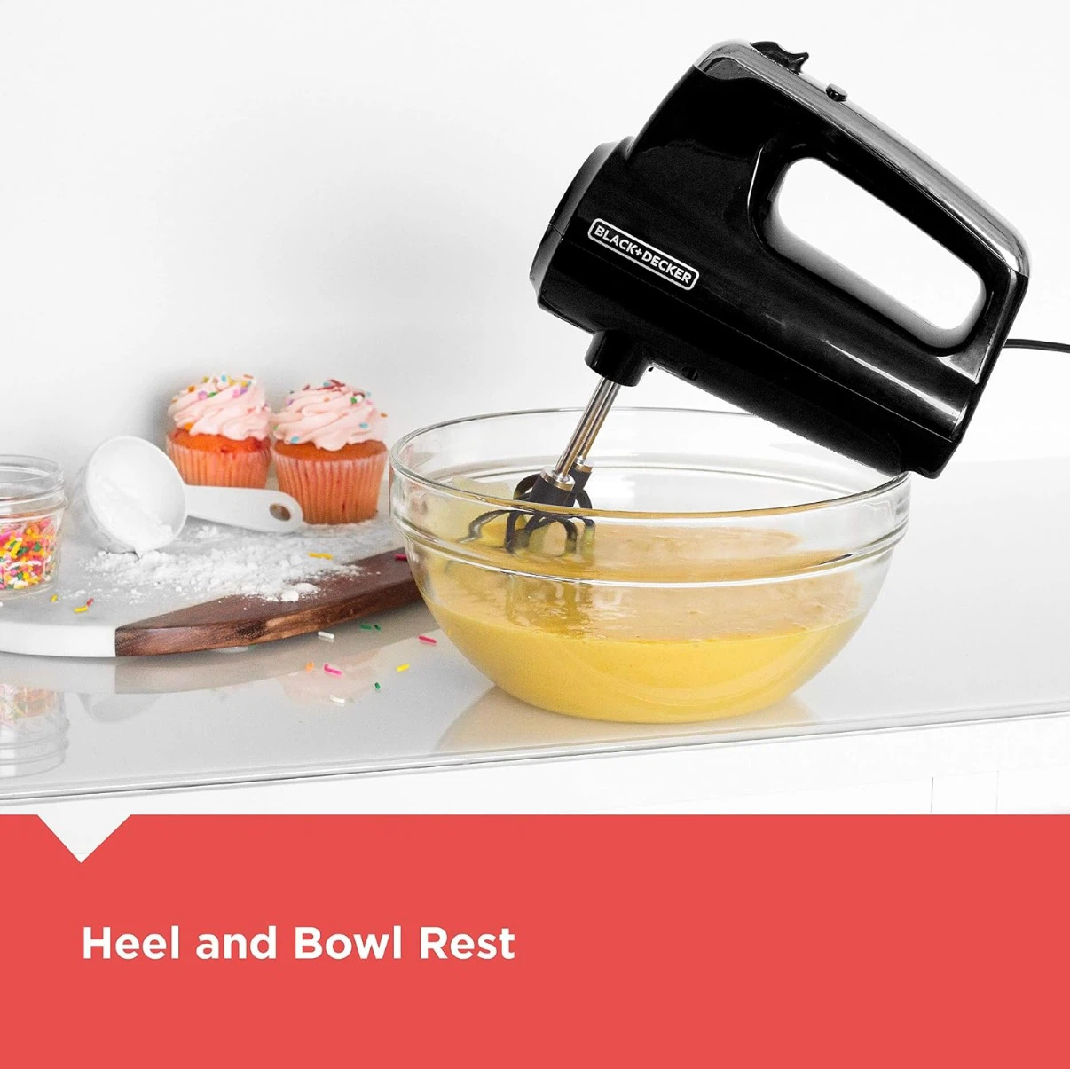 Black+Decker Hand Mixer with Storage Case