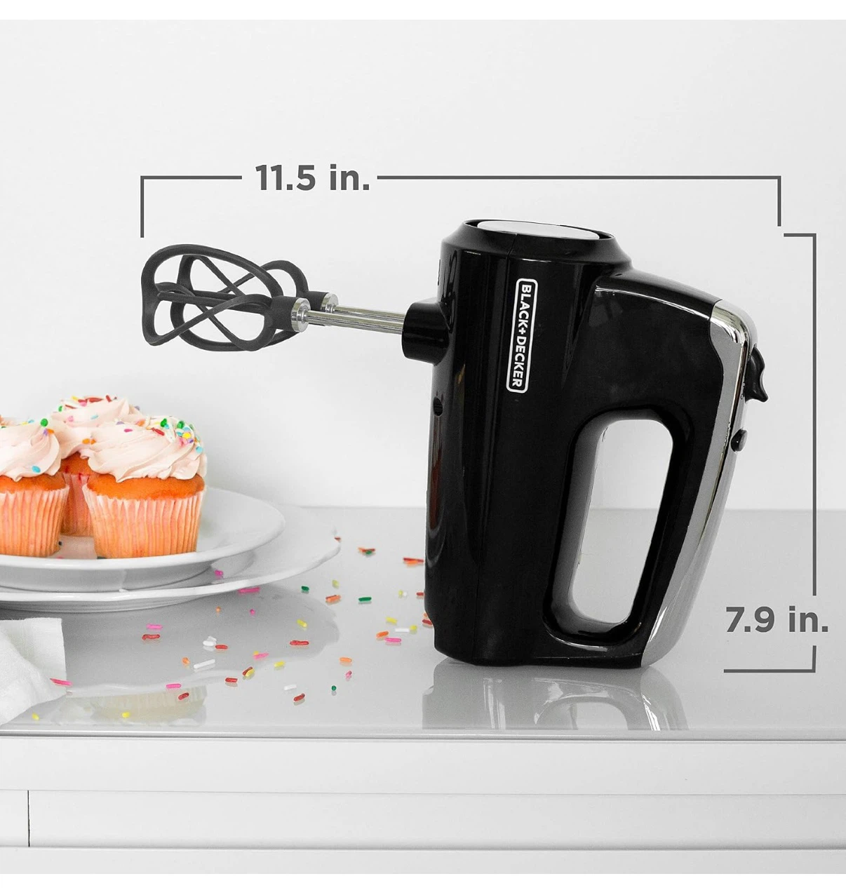 Black+Decker Hand Mixer with Storage Case - photo 2