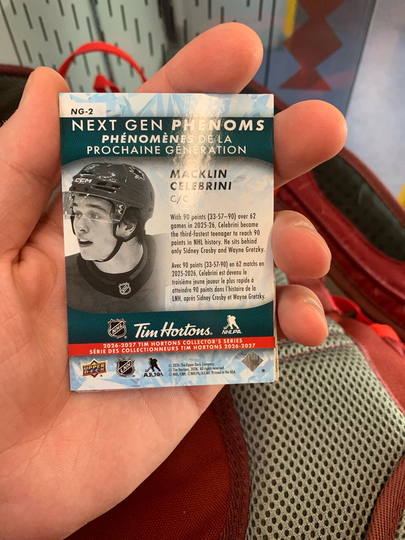 💥💥2026-27 Tim Hortons NHL Hockey Card Collection💥💥 - photo 2
