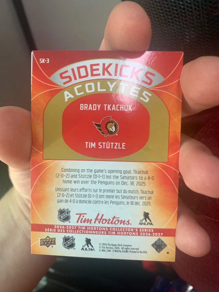 💥💥2026-27 Tim Hortons NHL Hockey Card Collection💥💥 - photo 4