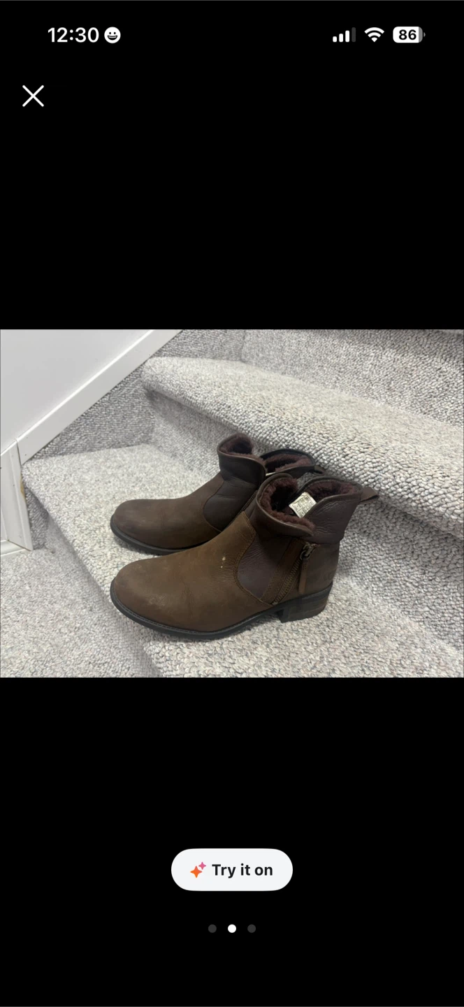 UGG Leather Ankle Boots - photo 2