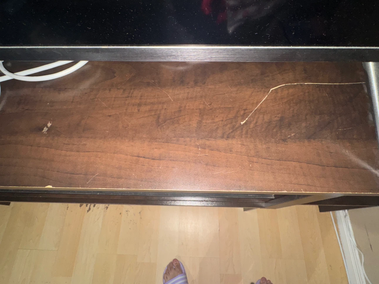 Tv Table With Storage Shelves