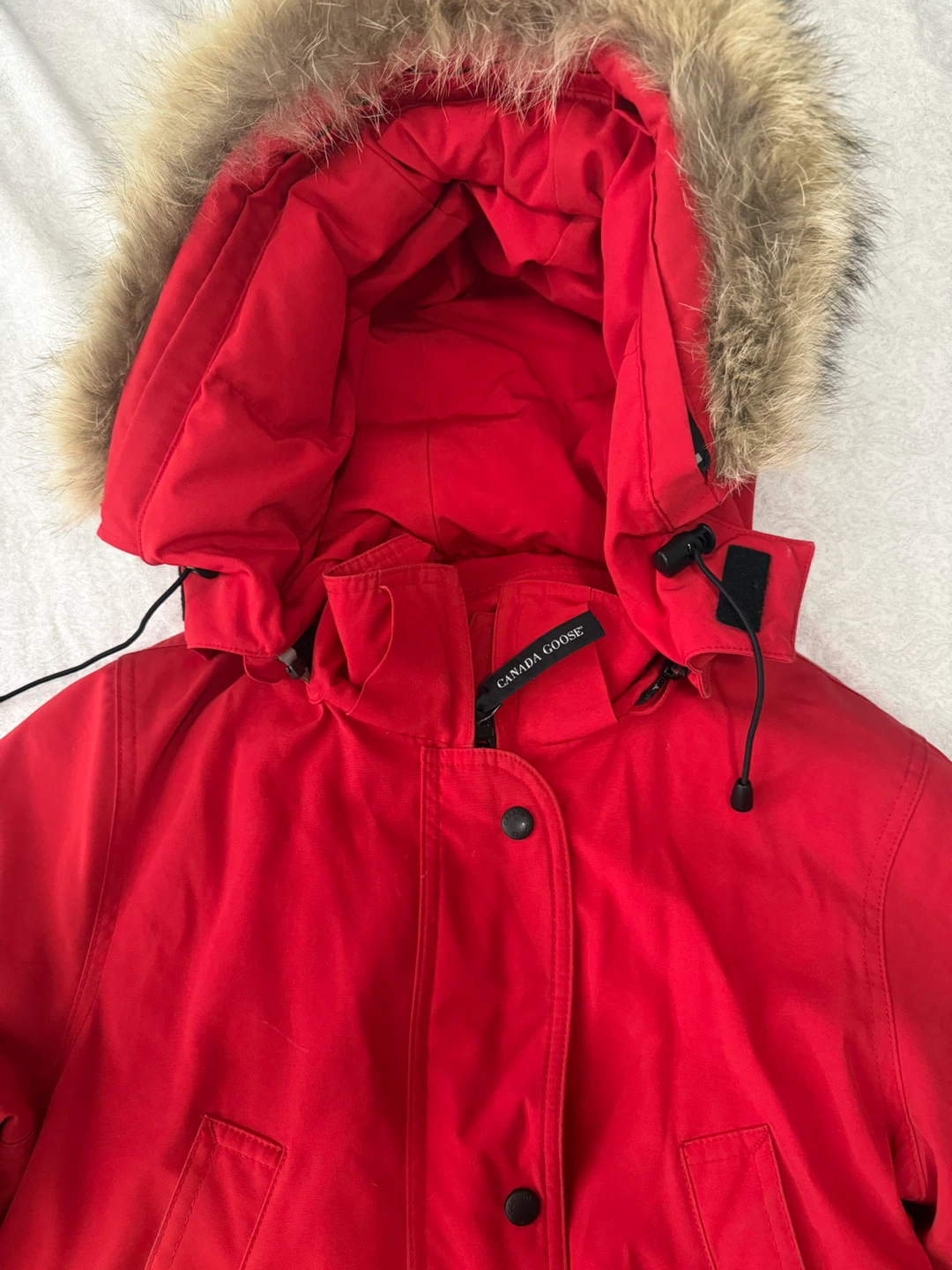 Canada Goose Red Parka