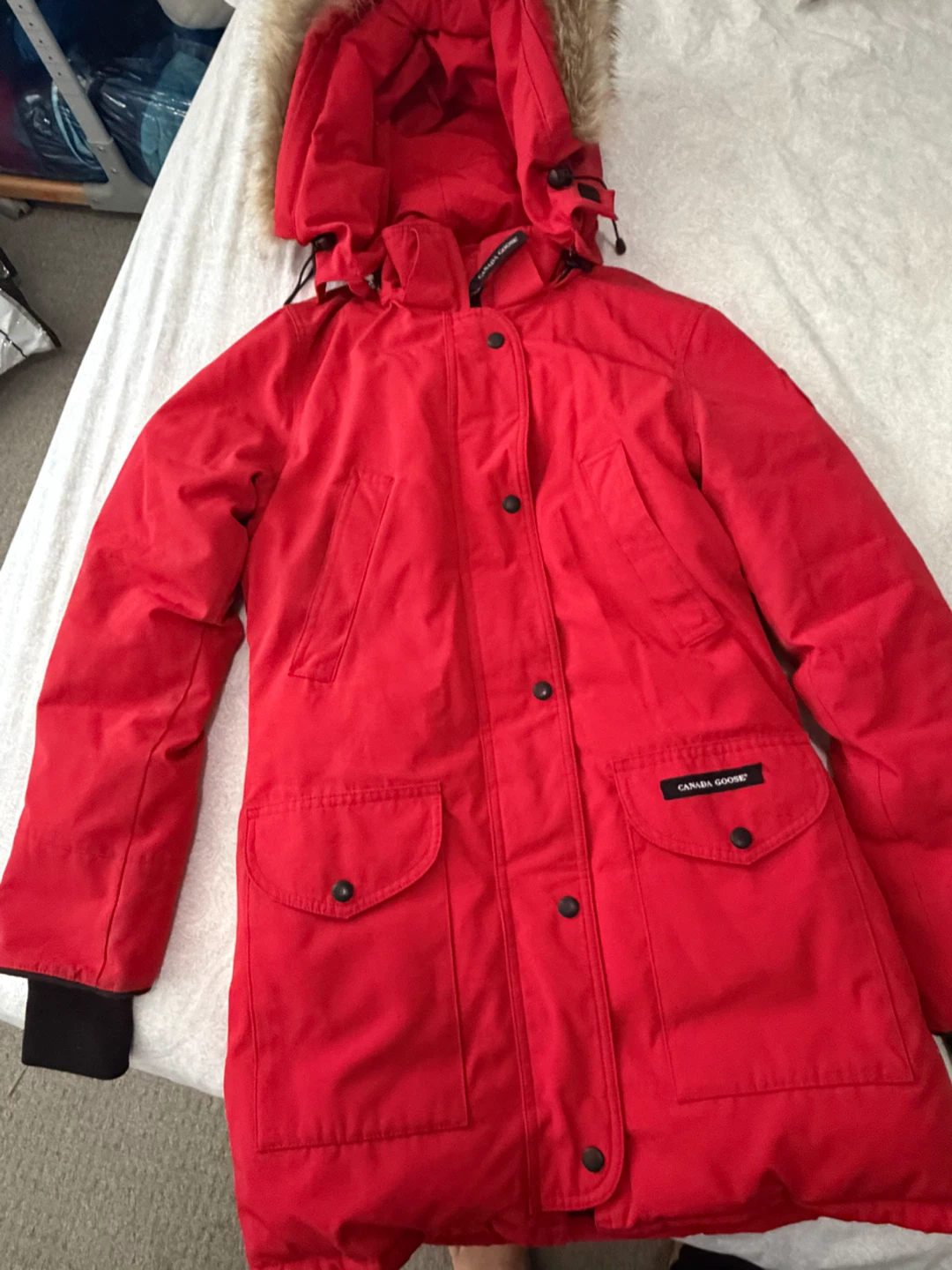 Canada Goose Red Parka - photo 2
