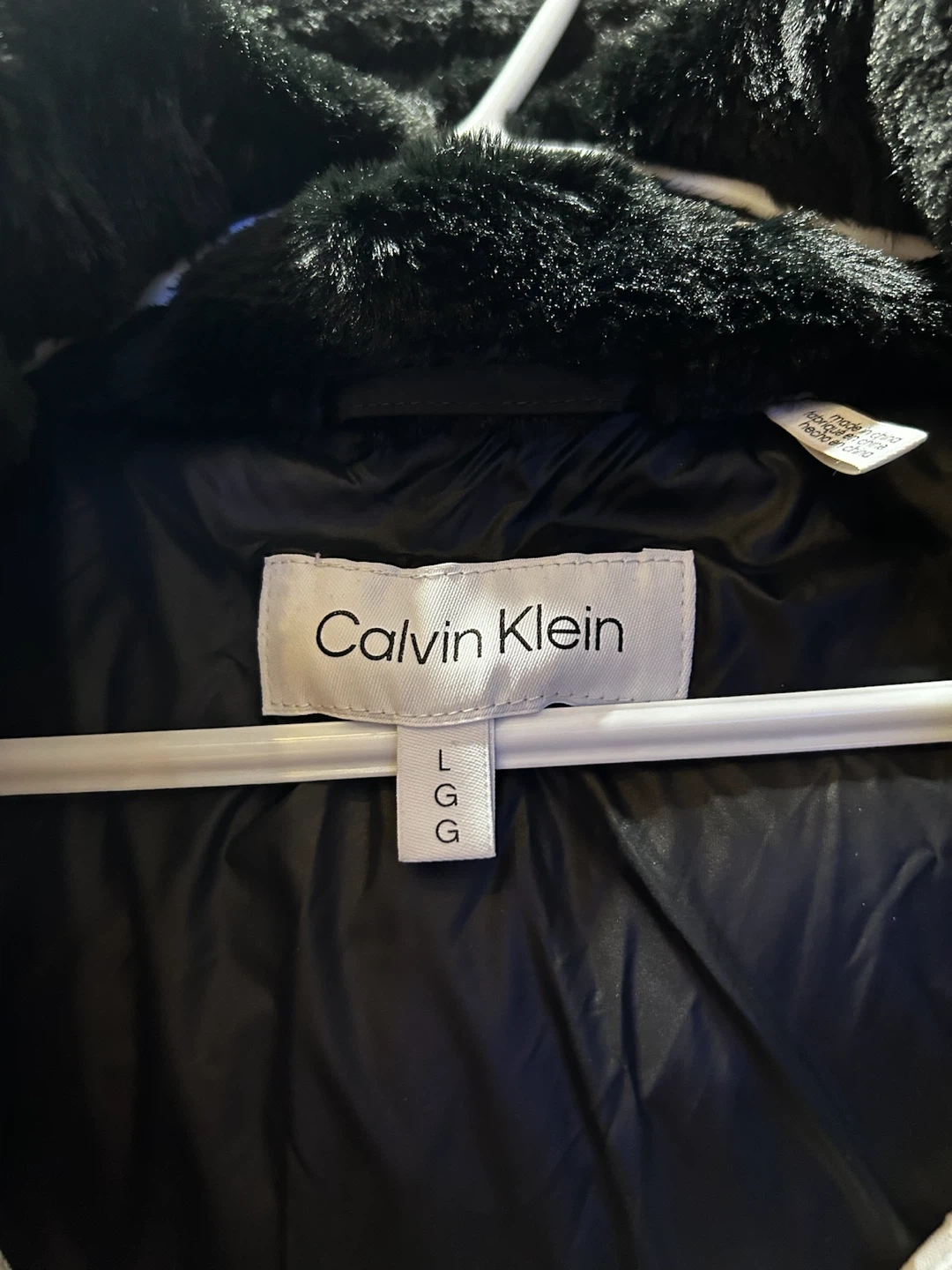 Calvin Klein Black Puffer Coat - photo 2