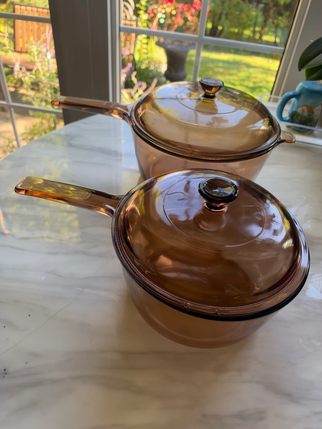 Vision Corningware Amber Glass Saucepan Set - photo 4