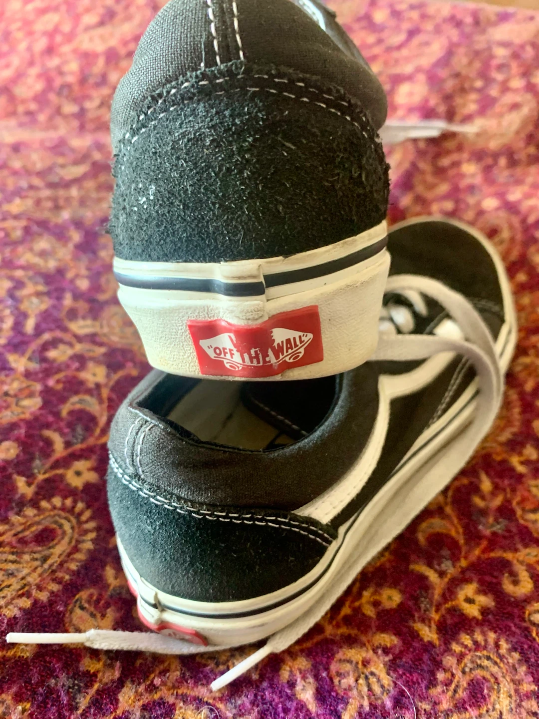 Vans Old Skool Black and White Sneakers - photo 3