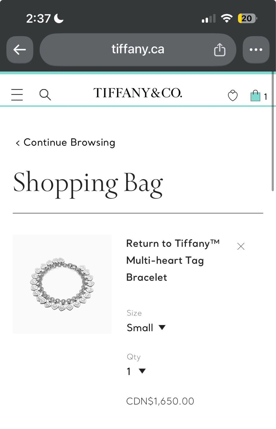 Tiffany & Co. Multi-heart charm bracelet - photo 3