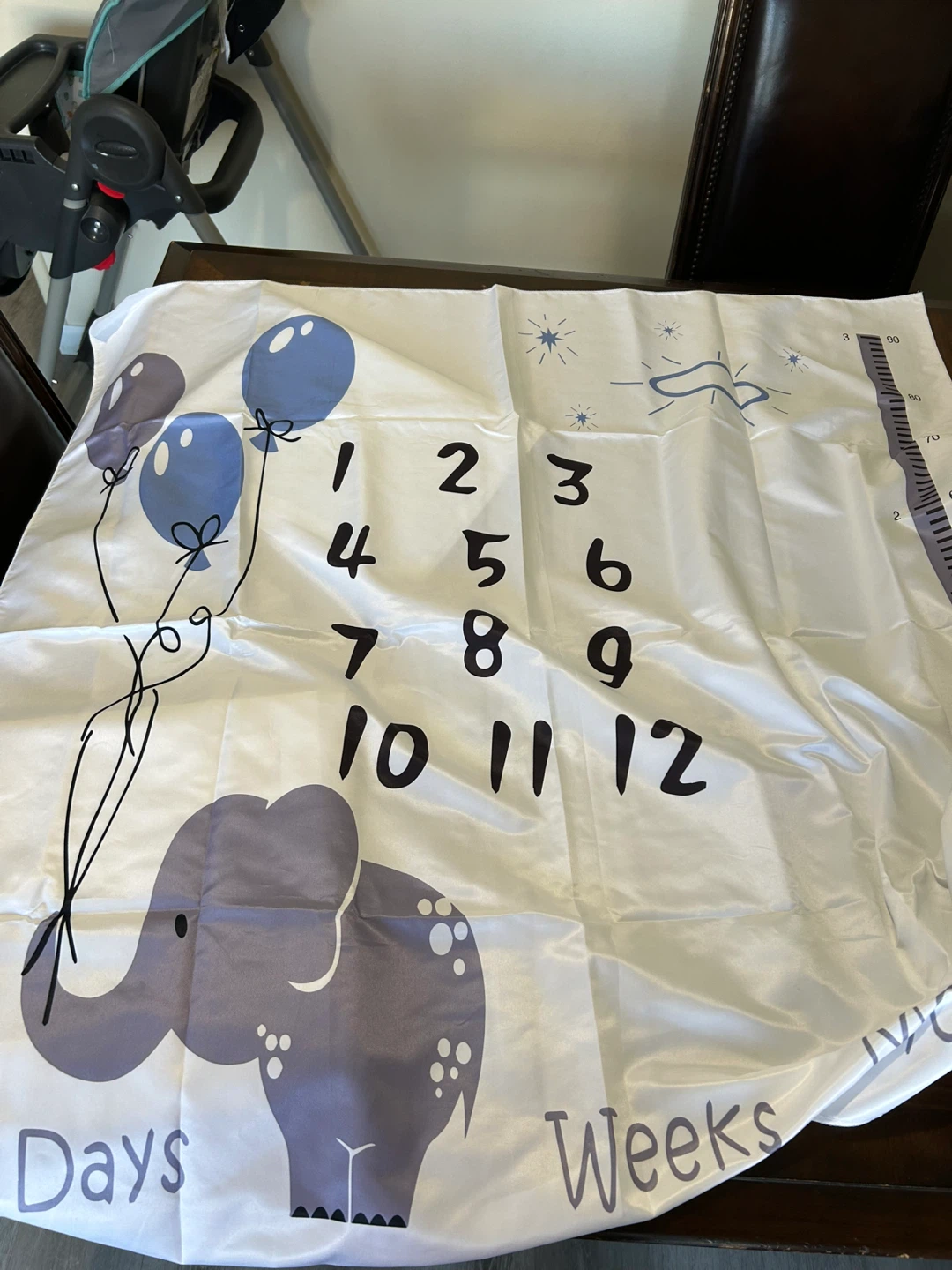 Shein Baby Milestone Blanket - photo 2
