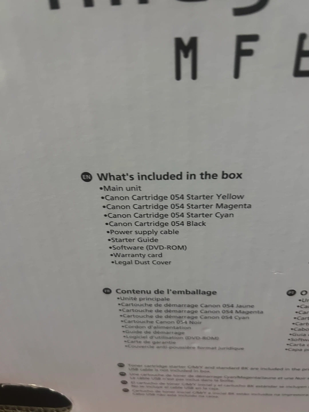 Canon Color imageCLASS MF642Cdw Laser All-In-One Printer - BNIB - photo 3