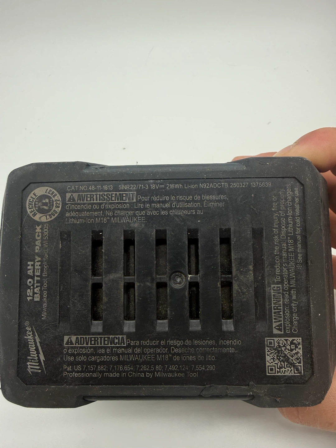 Milwaukee M18 High Demand (HD) 12.0 Ah REDLITHIUM FORGE Battery - photo 4