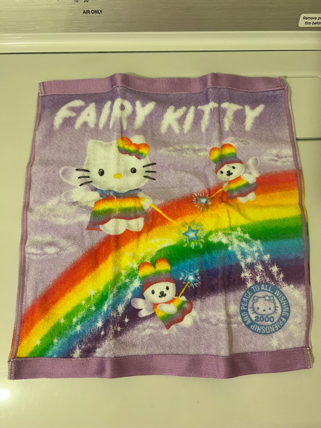 Vintage 2000 Sanrio Fairy Kitty Hand Towel