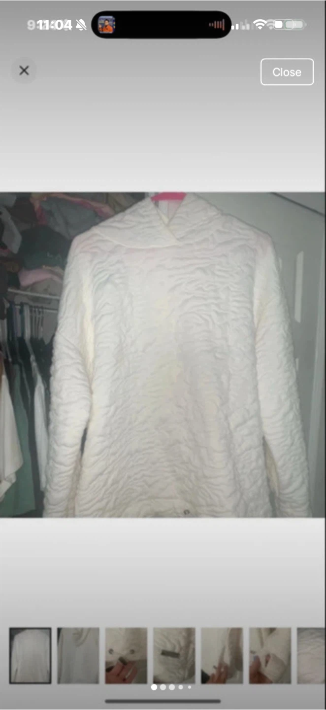 WOMANS XL NINE WEST HOODIE SWEATSHIRT TOP