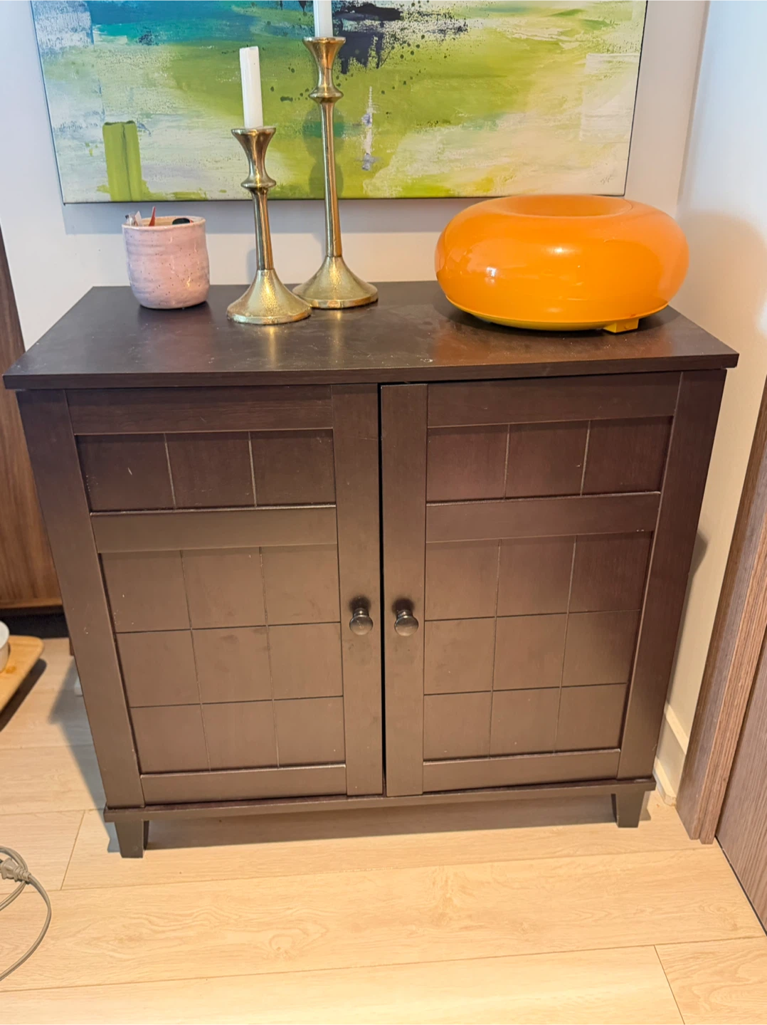 16 pair shoe cabinet storage