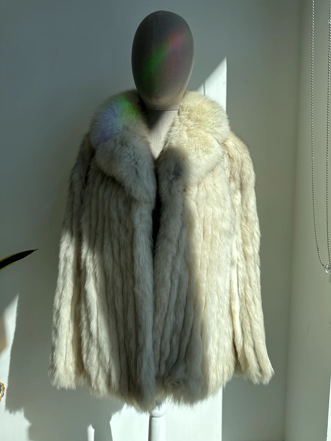 Saga Fox Fur Coat - Size 14 (Fits like M)