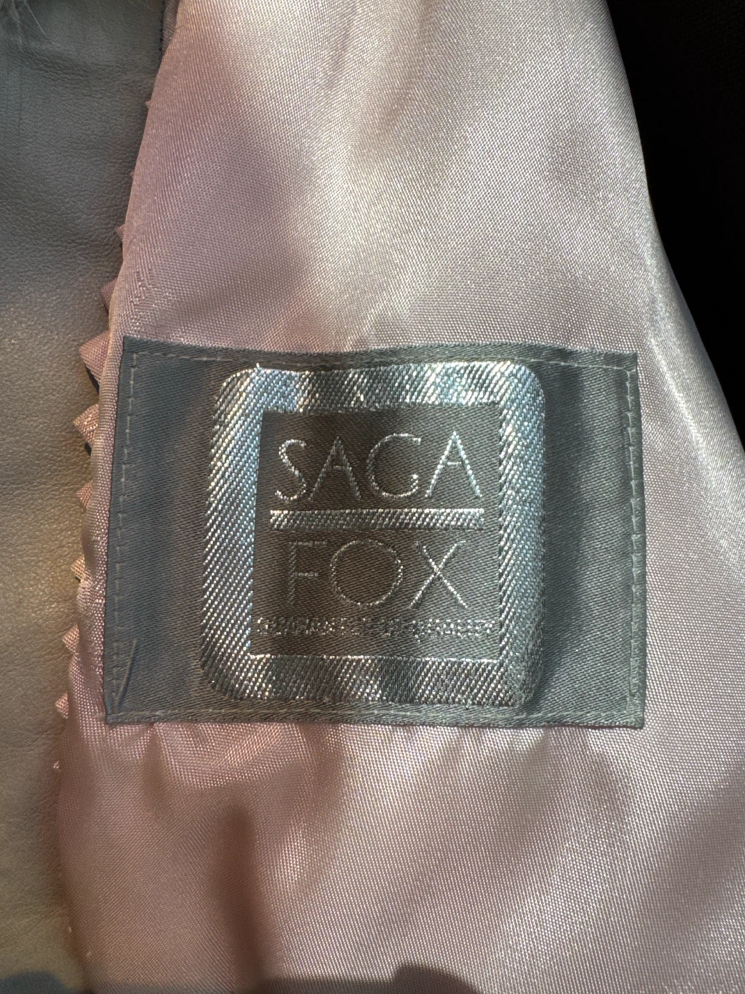 Saga Fox Fur Coat - Size 14 (Fits like M) - photo 3