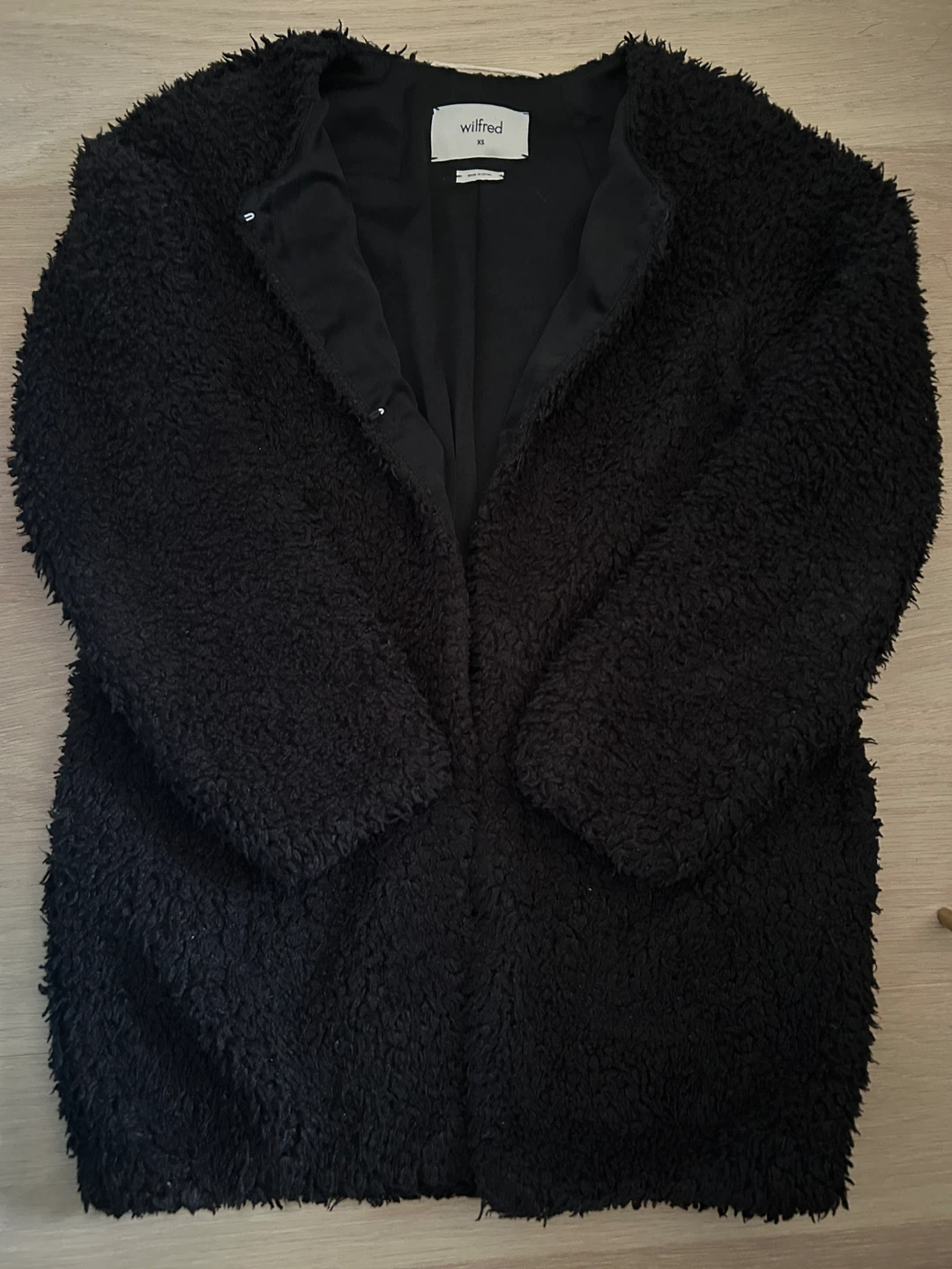 Wilfred Laboratoire Coat - Black - Size XS