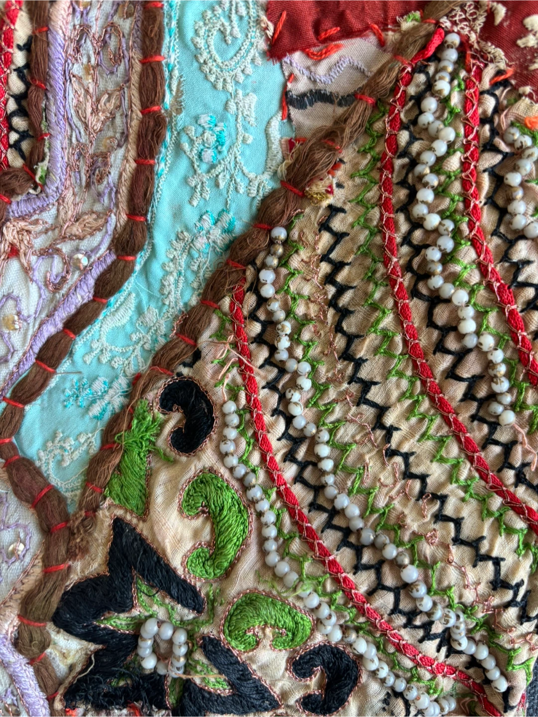 Bohemian Style Embroidered Patchwork Backpack - photo 4