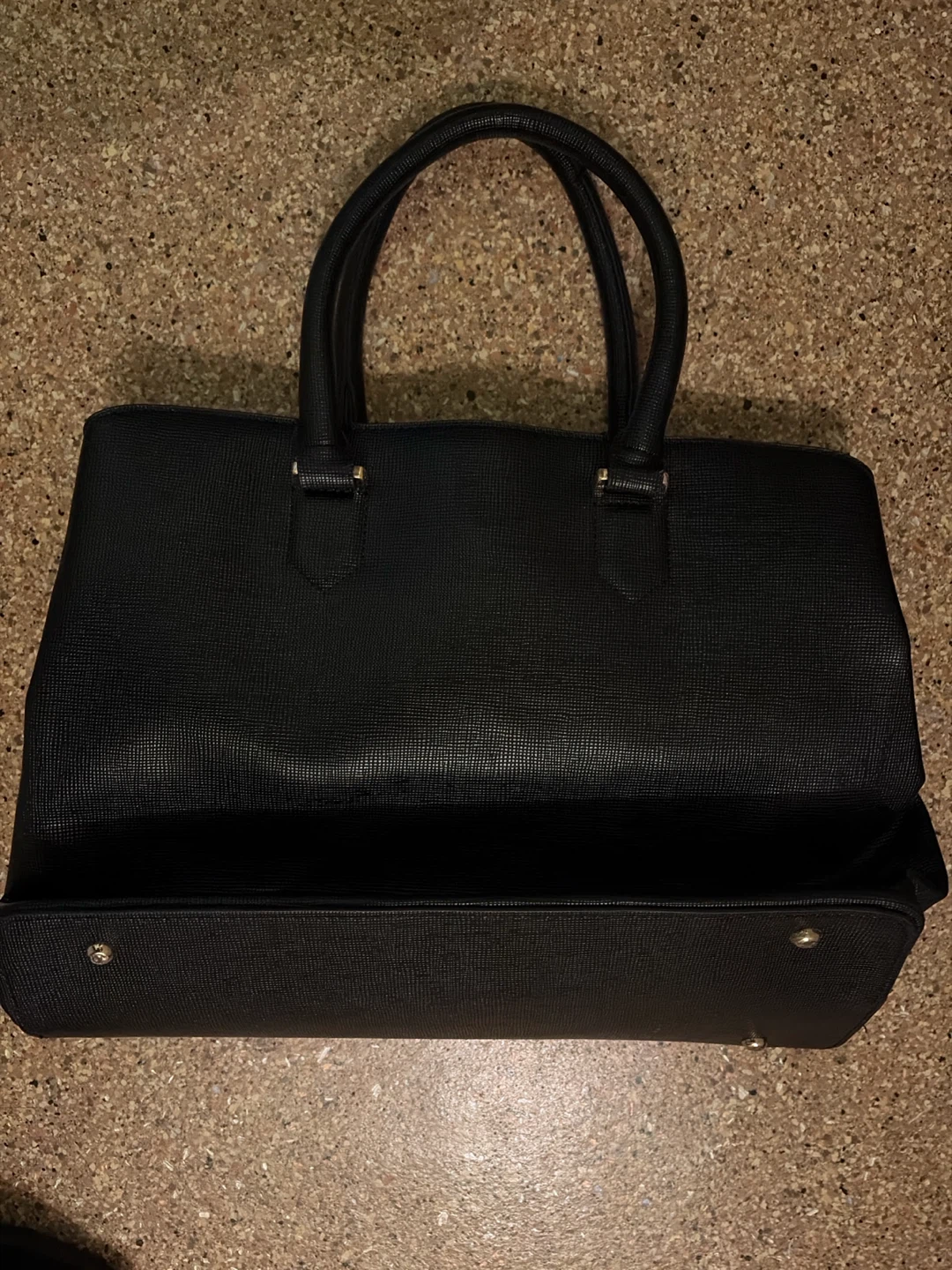 Aldo Black structured brief case - photo 2