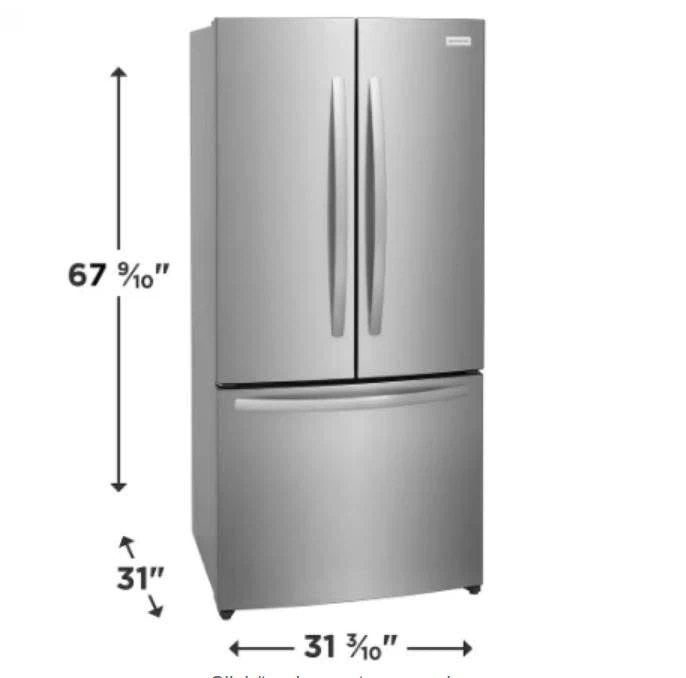 Frigidaire Stainless Steel French Door Refrigerator
