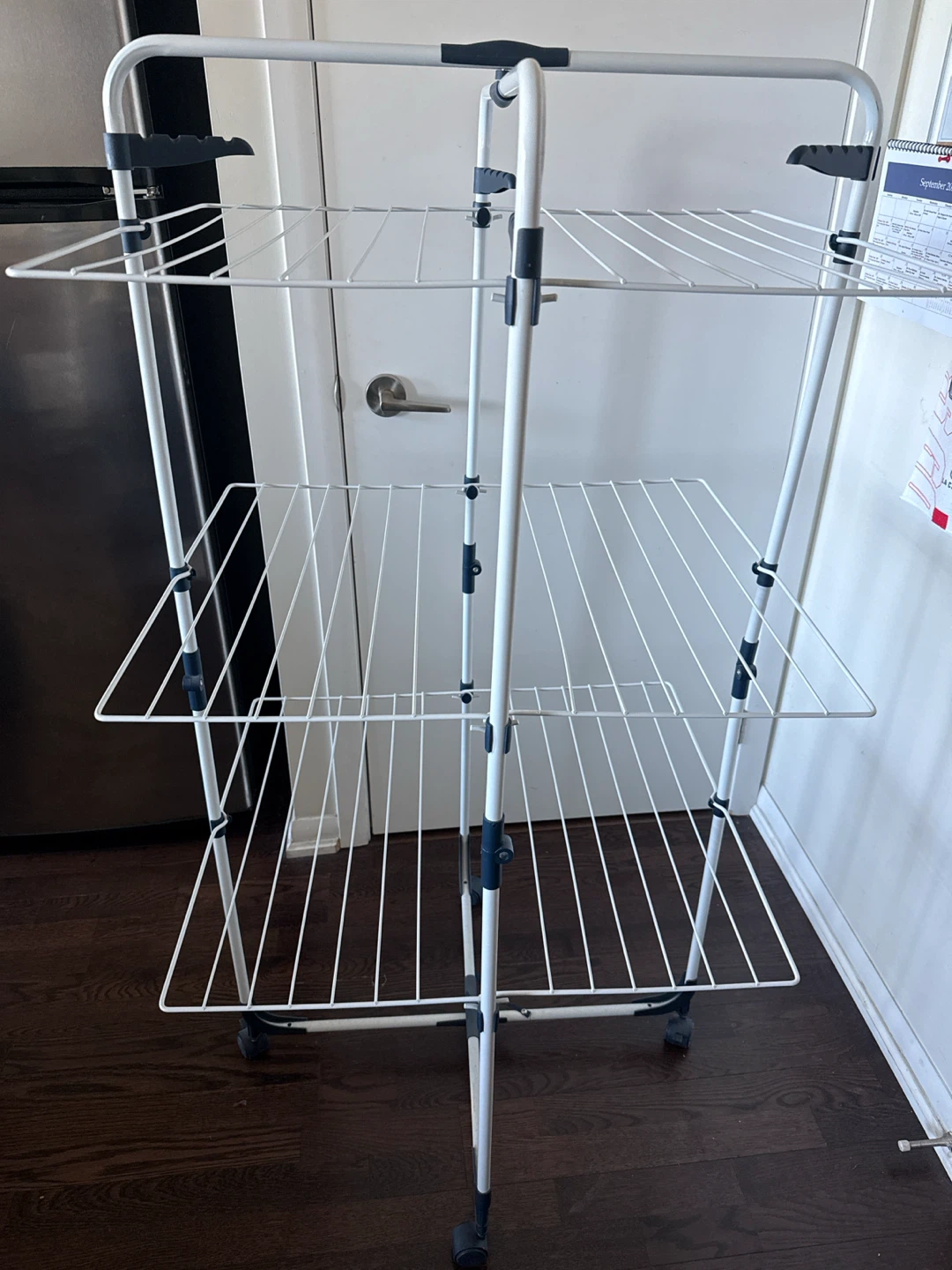 3-Tier Rolling Clothes Drying Rack