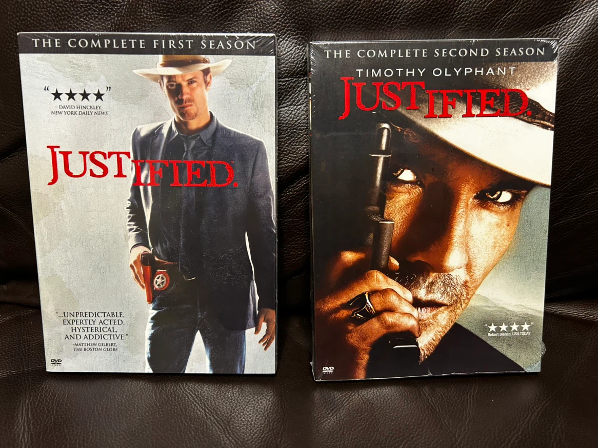Justified The Complete First and Second Seasons DVD