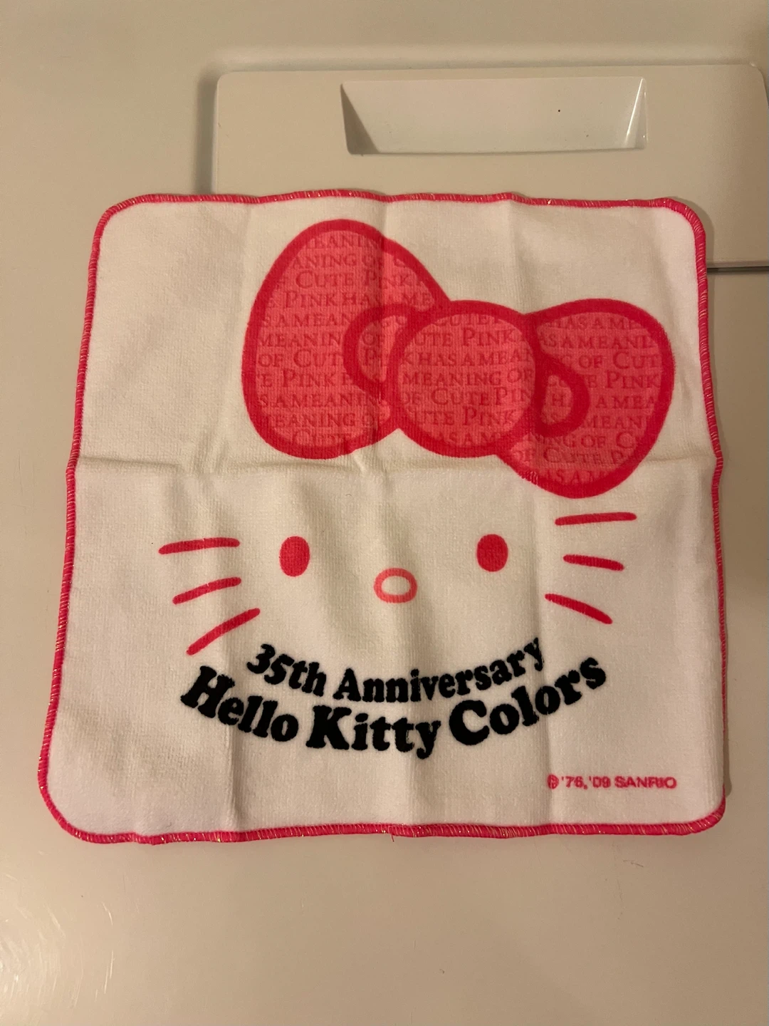 Sanrio Hello Kitty 35th Anniversary Hand Towel