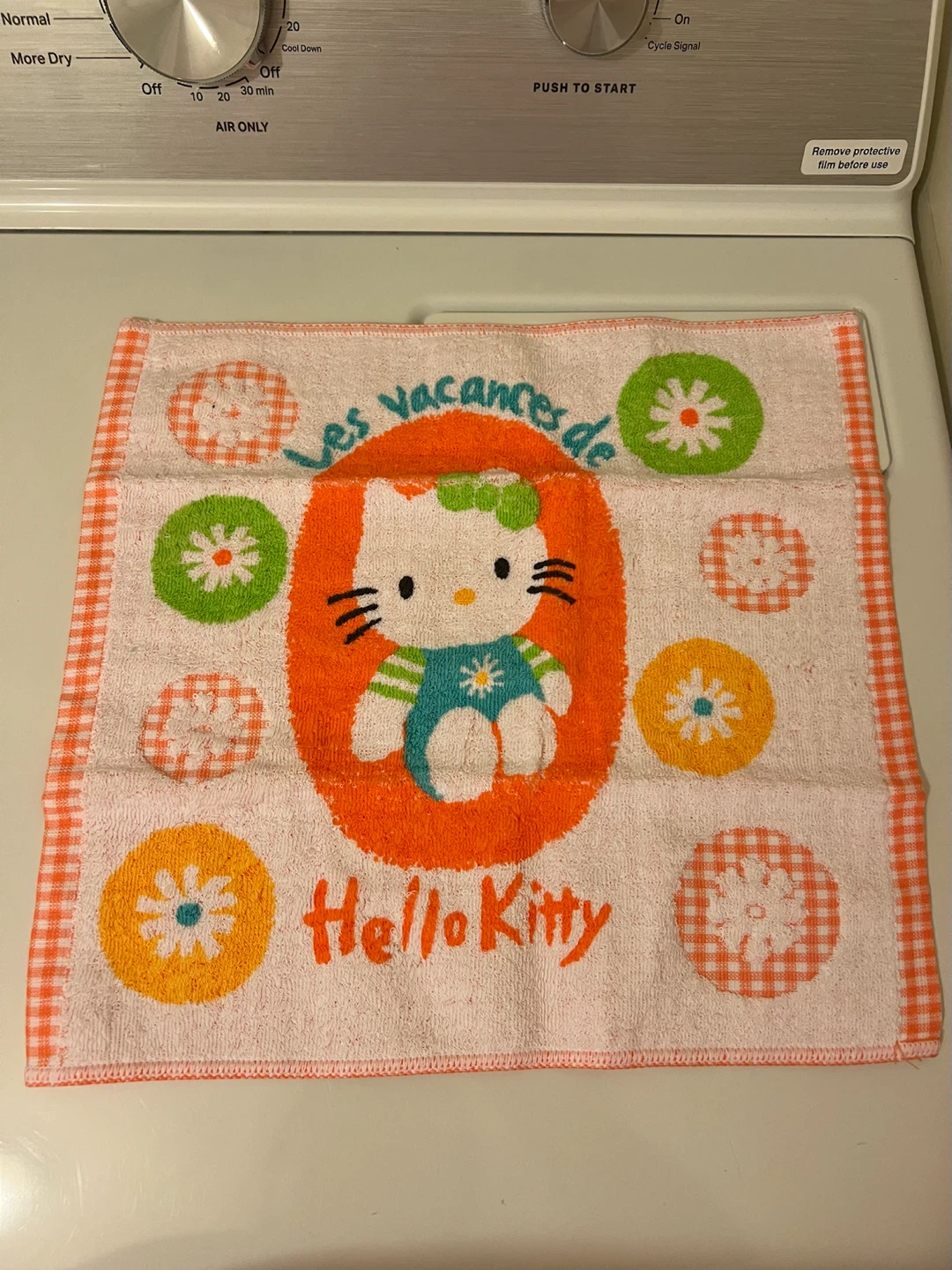 Vintage Hello Kitty Hand Towel
