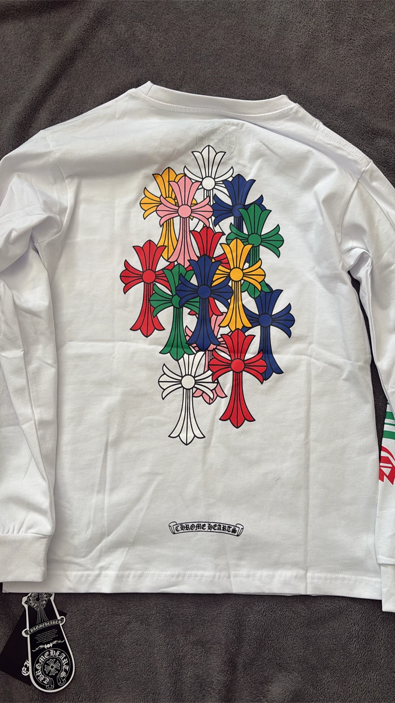Chrome Hearts Multi-Colour Cross Long Sleeve T-Shirt - photo 4