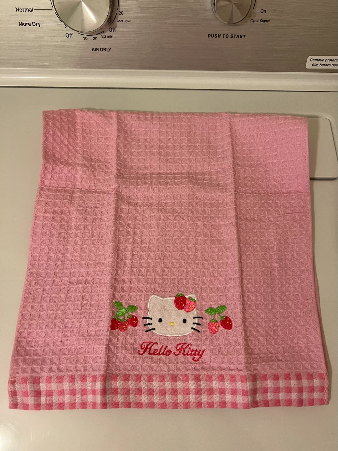 Sanrio Hello Kitty Waffle Towel