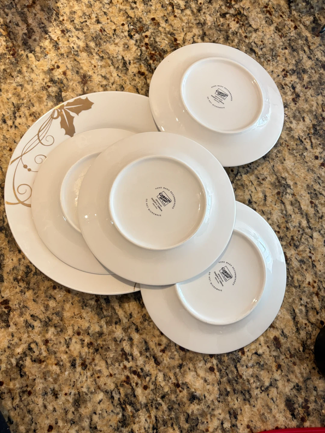 Gibson Home Holiday Dinnerware Set - photo 2