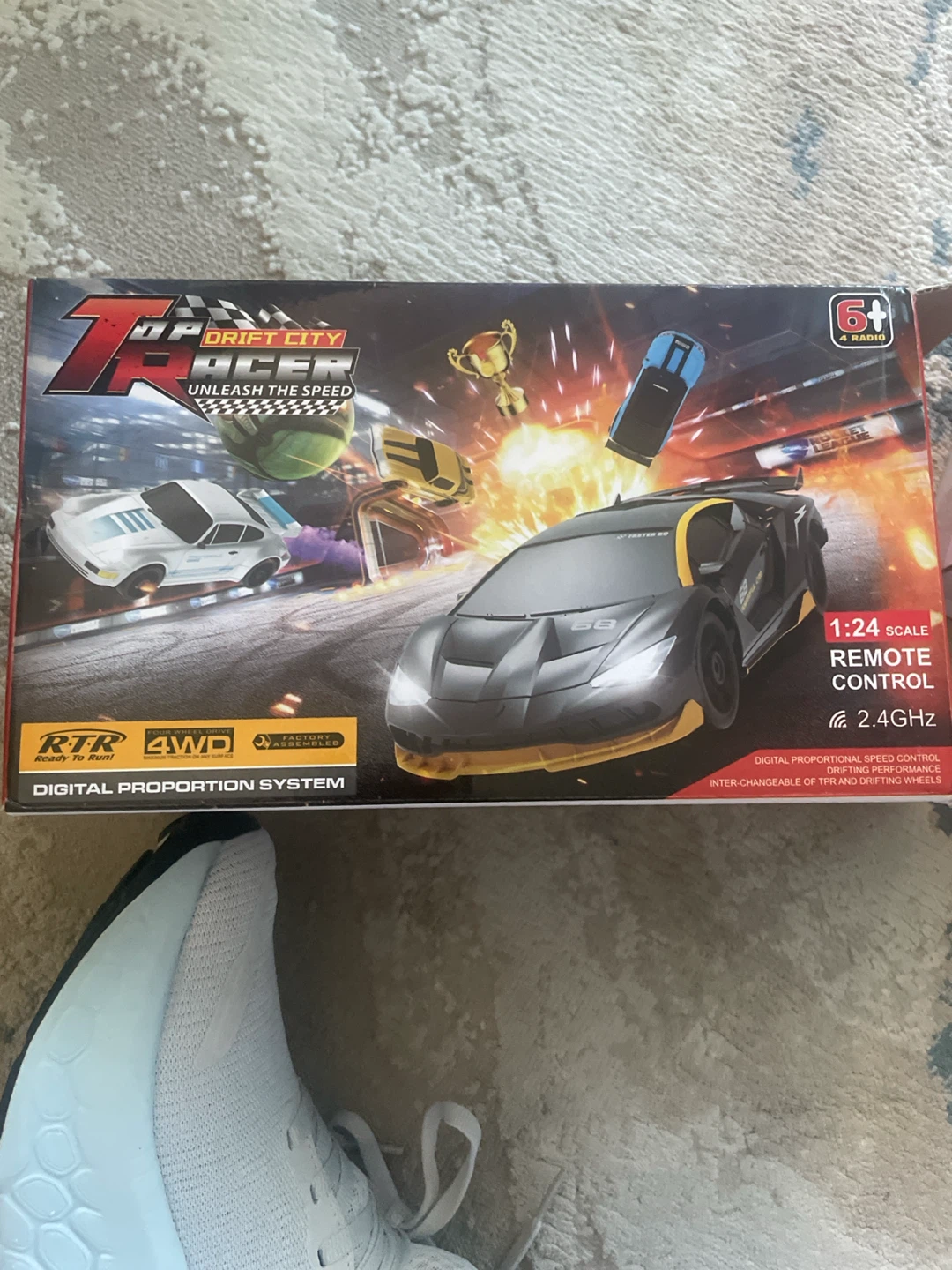 Top Drift City Racer RC Car 1/24 - photo 2