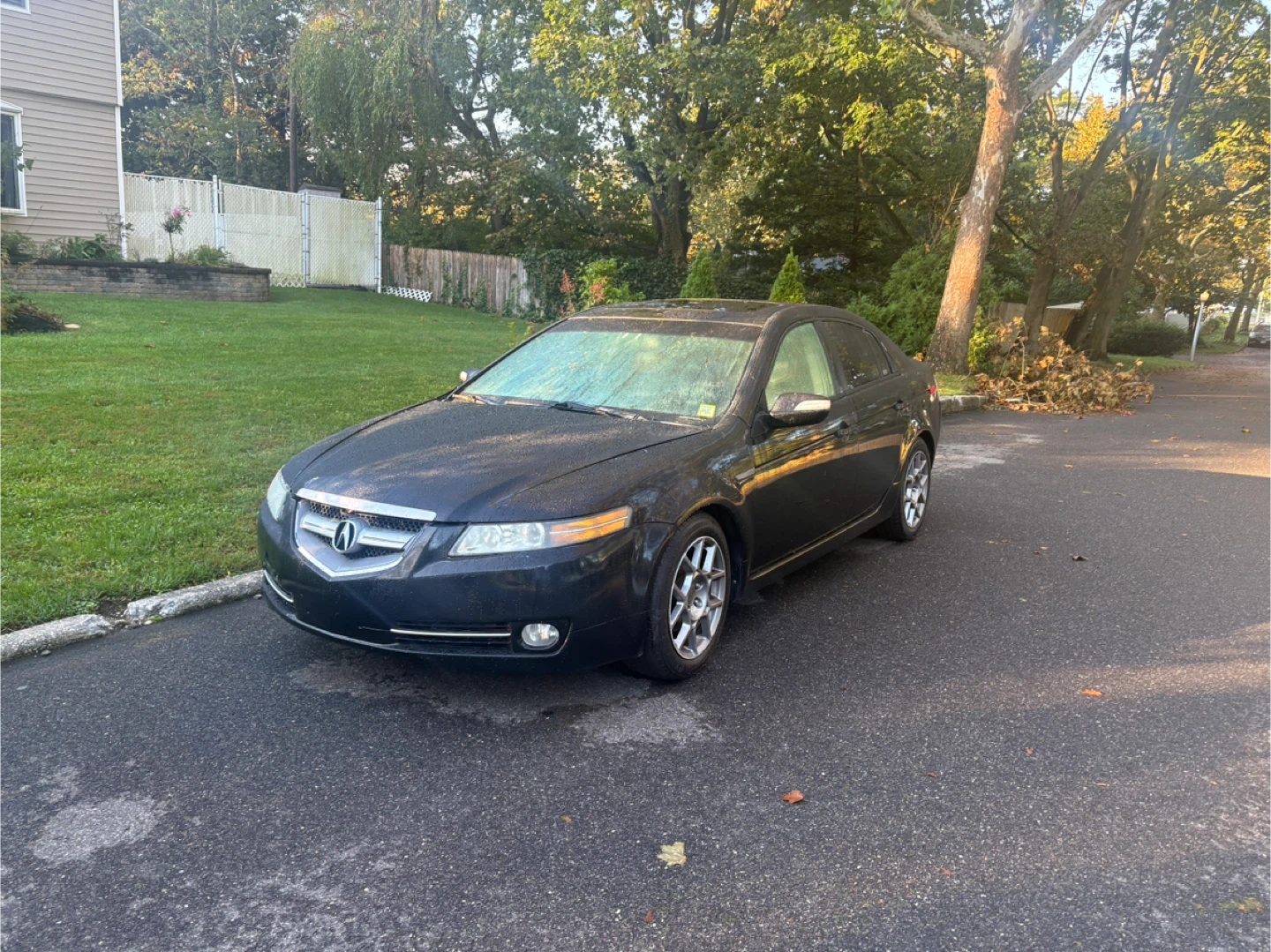 2007 Black Acura TL Sedan