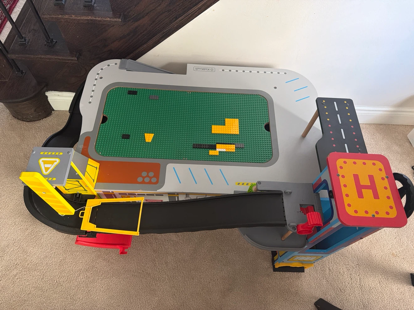 KidKraft Activity Table and Parking Garage