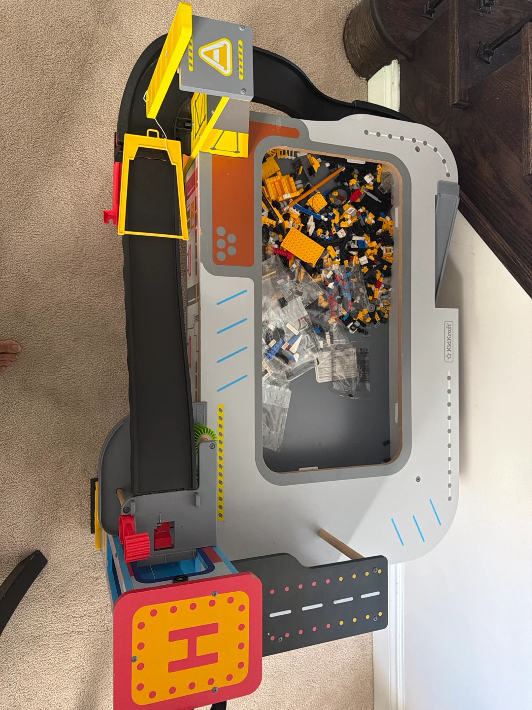 KidKraft Activity Table and Parking Garage - photo 2