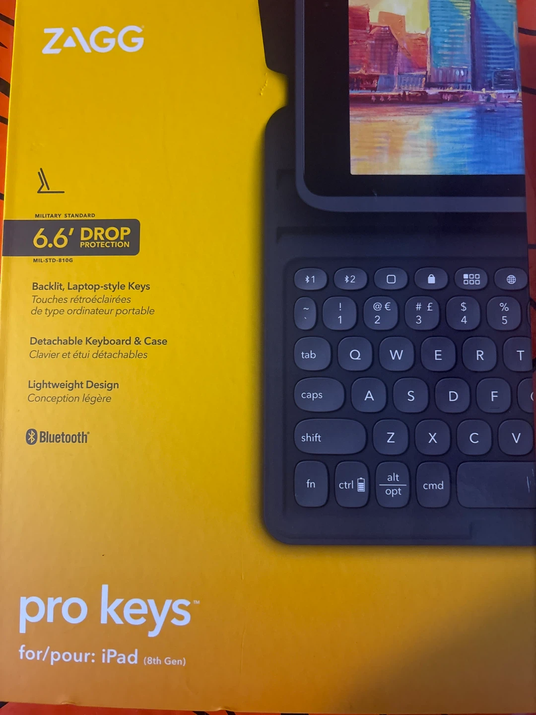 ZAGG Pro Keys for iPad 8th Gen