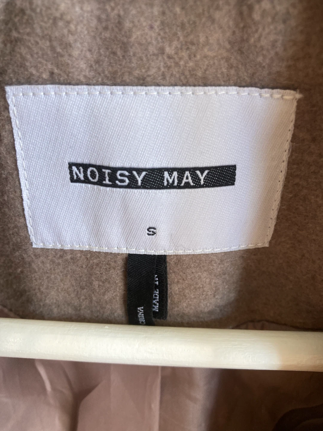 Noisy May Beige Coat - photo 3