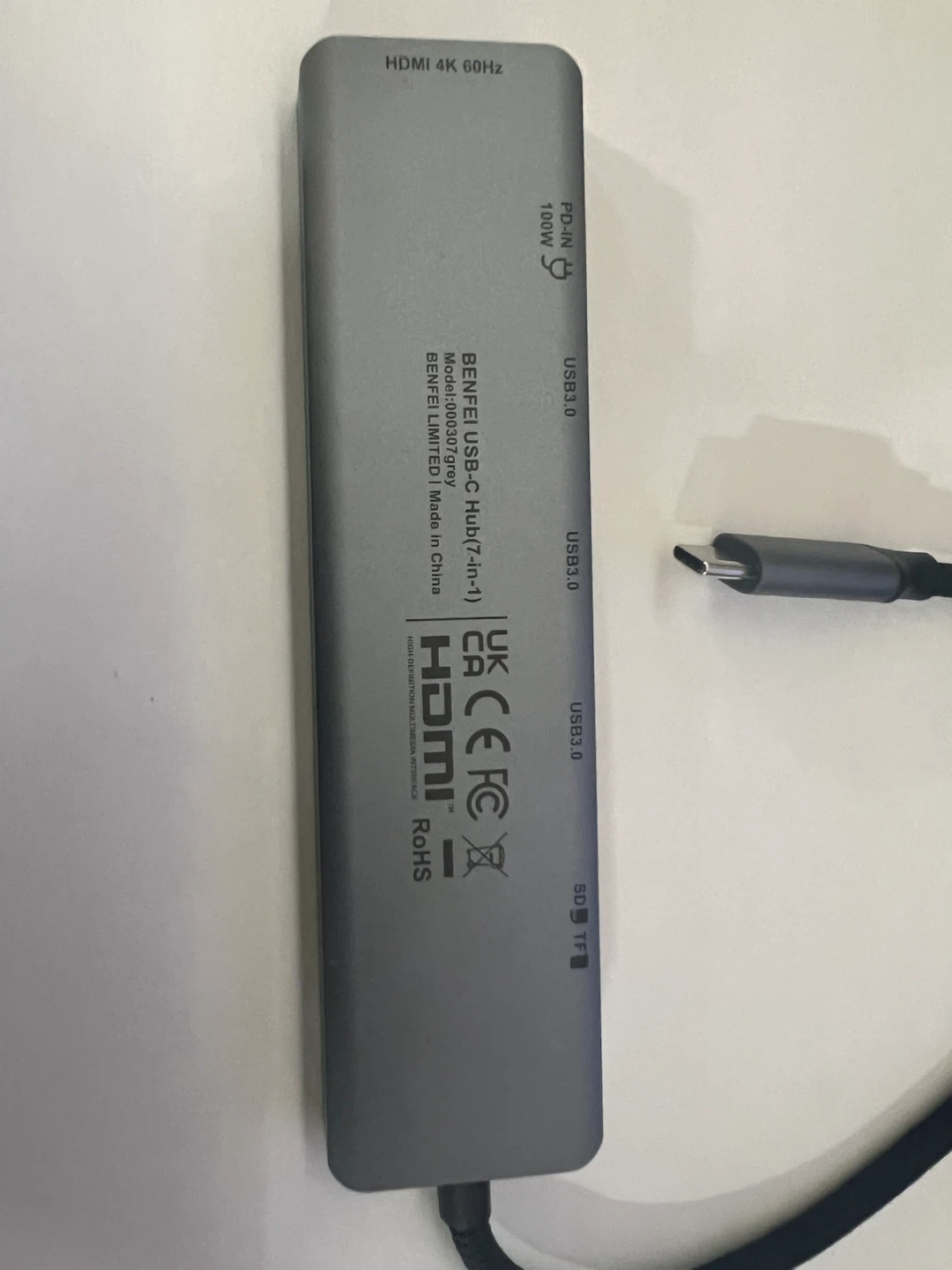BENFEI 7-in-1 USB-C Hub - photo 3
