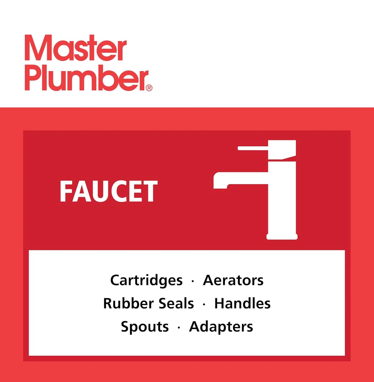 Master Plumber Chrome Cross Handle Basin Faucets - photo 4